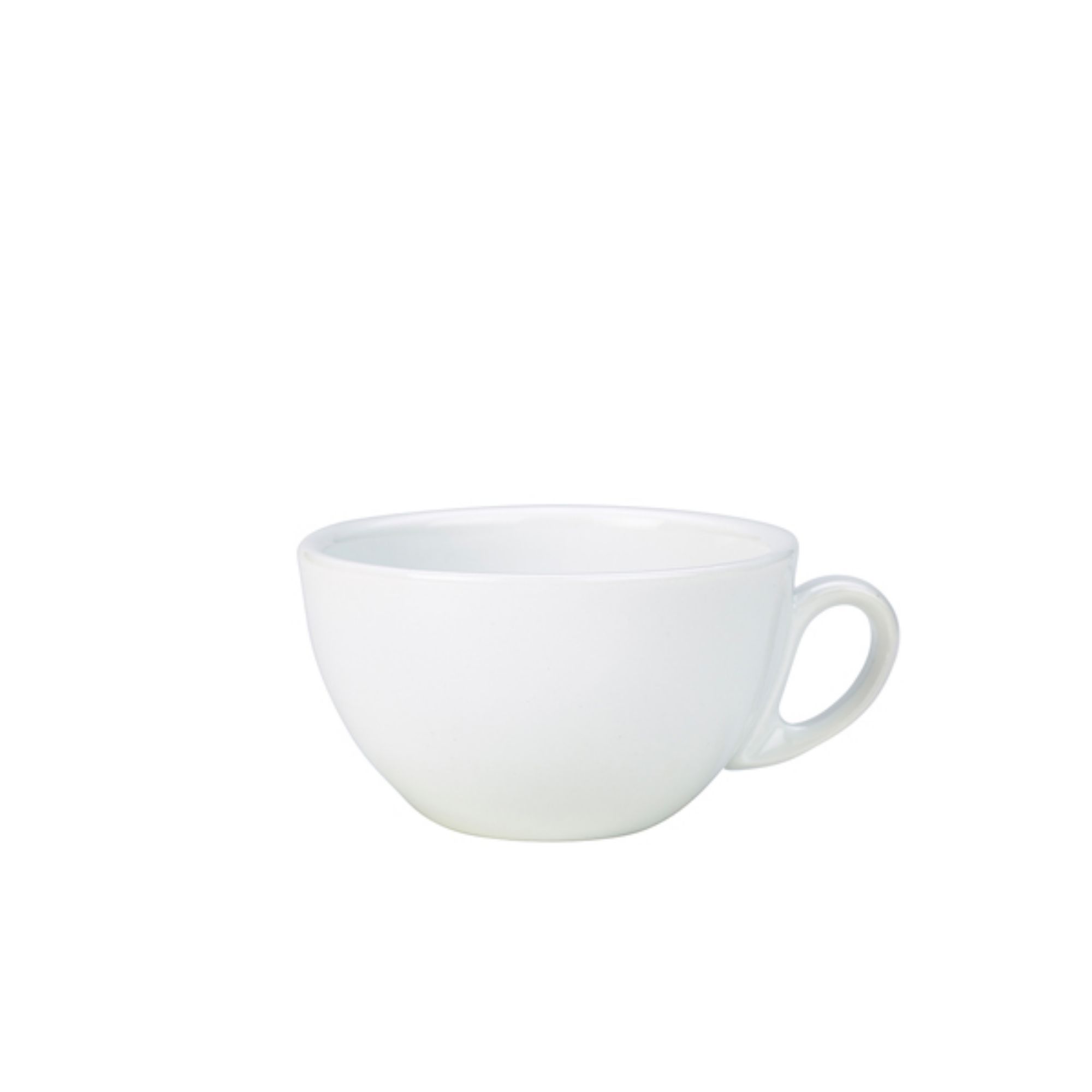 Picture of Genware Porcelain Italian Style Bowl Shaped Cup 28cl/ 10oz - Pack of 6 - 328128