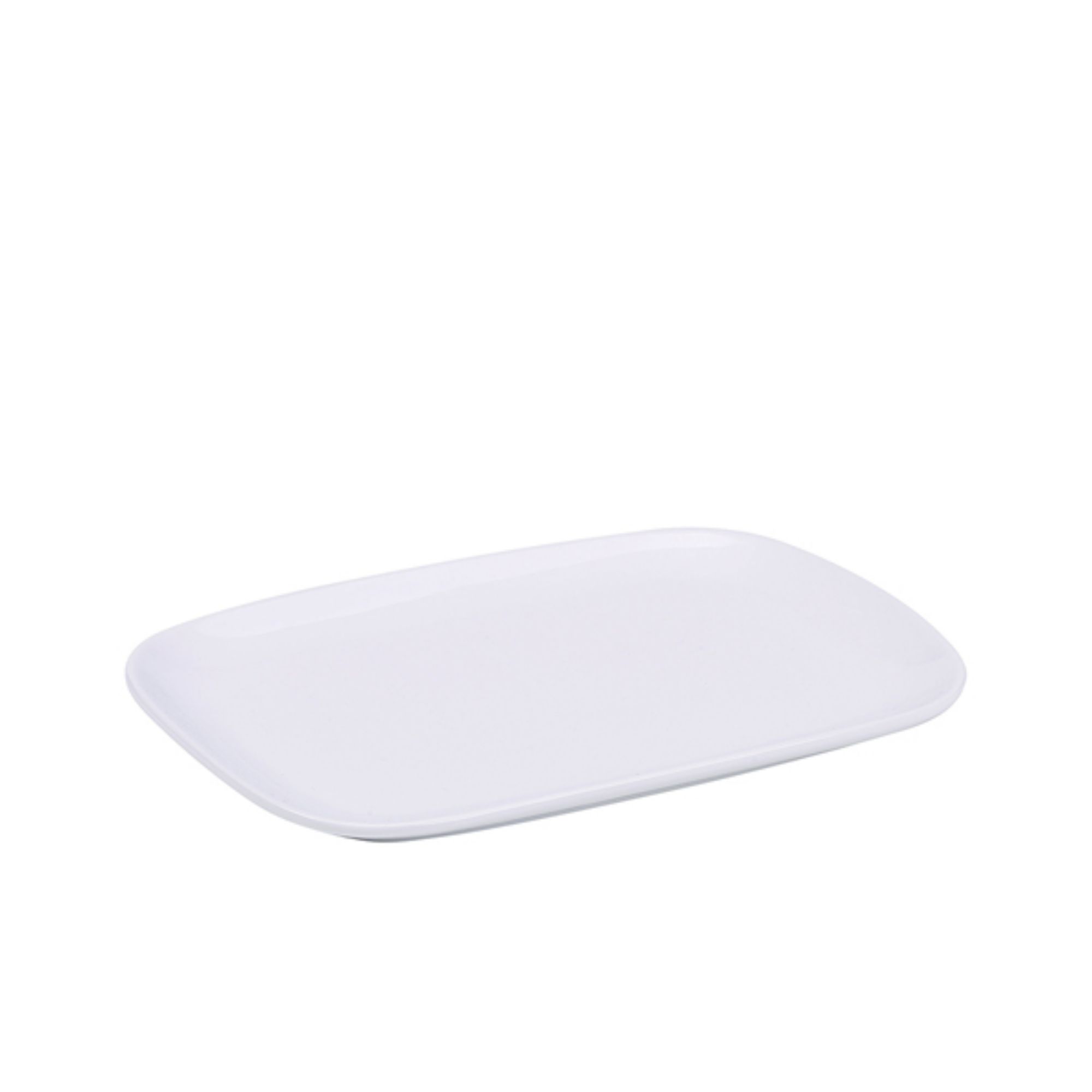 Picture of Genware Porcelain Ellipse Rectangular Plate 22.8 x 16.6cm/ 9 x 6.5" - Pack of 6 - 185523