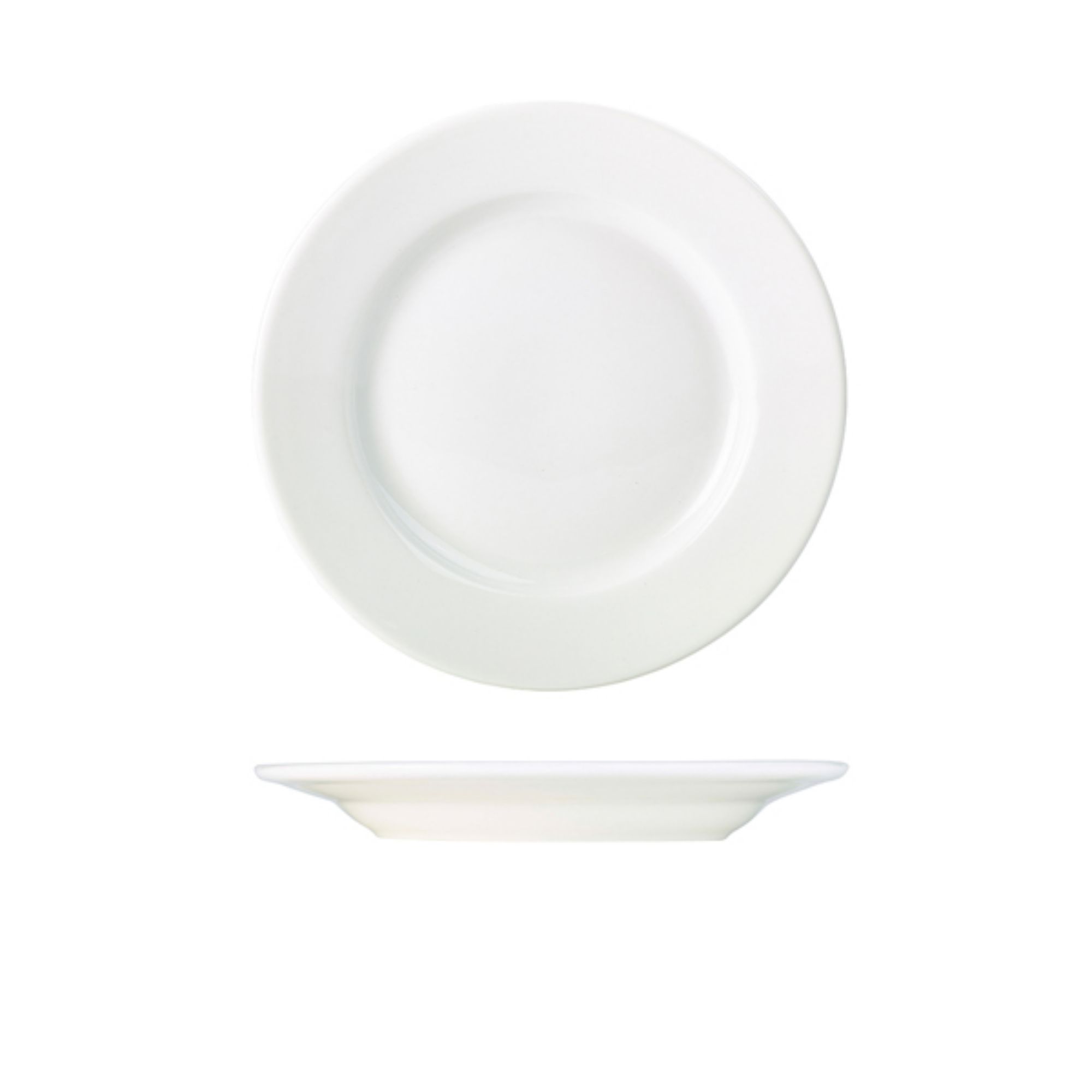Picture of Genware Porcelain Classic Winged Plate 23cm/ 9" - Pack of 6 - 160623
