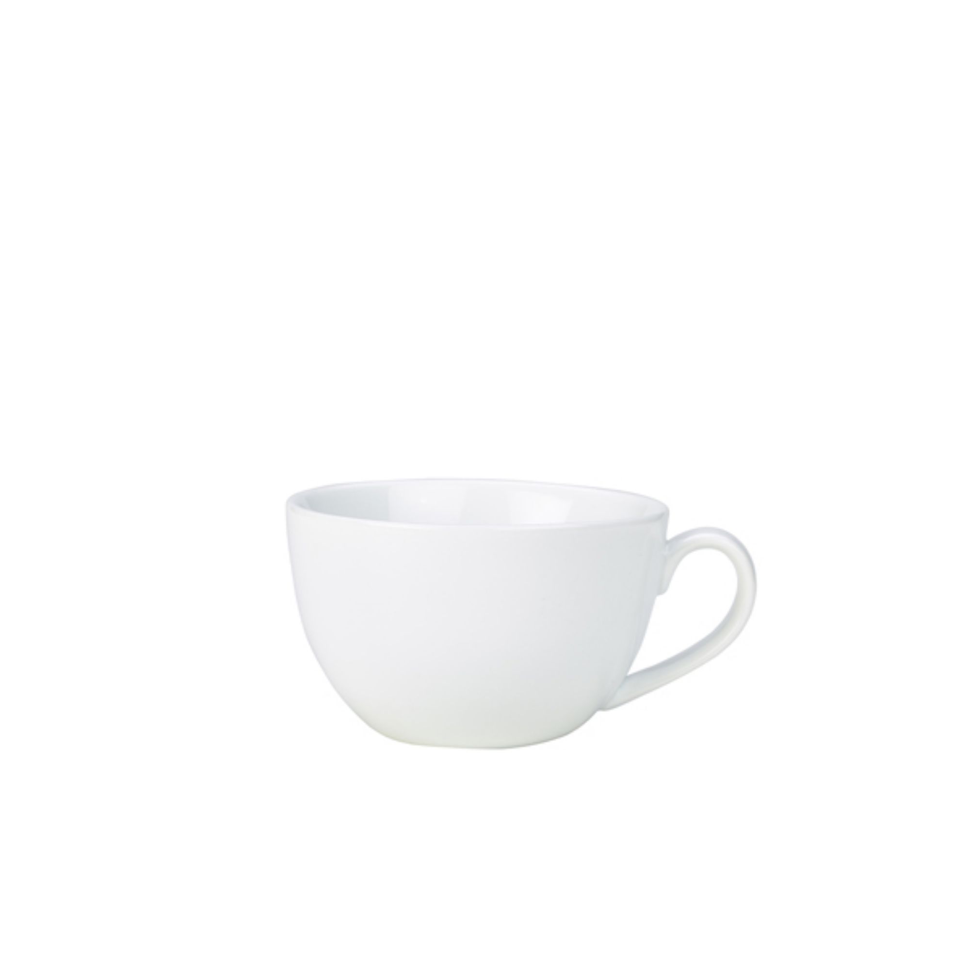 Picture of Genware Porcelain Bowl Shaped Cup 23cl/ 8oz - Pack of 6 - 322123