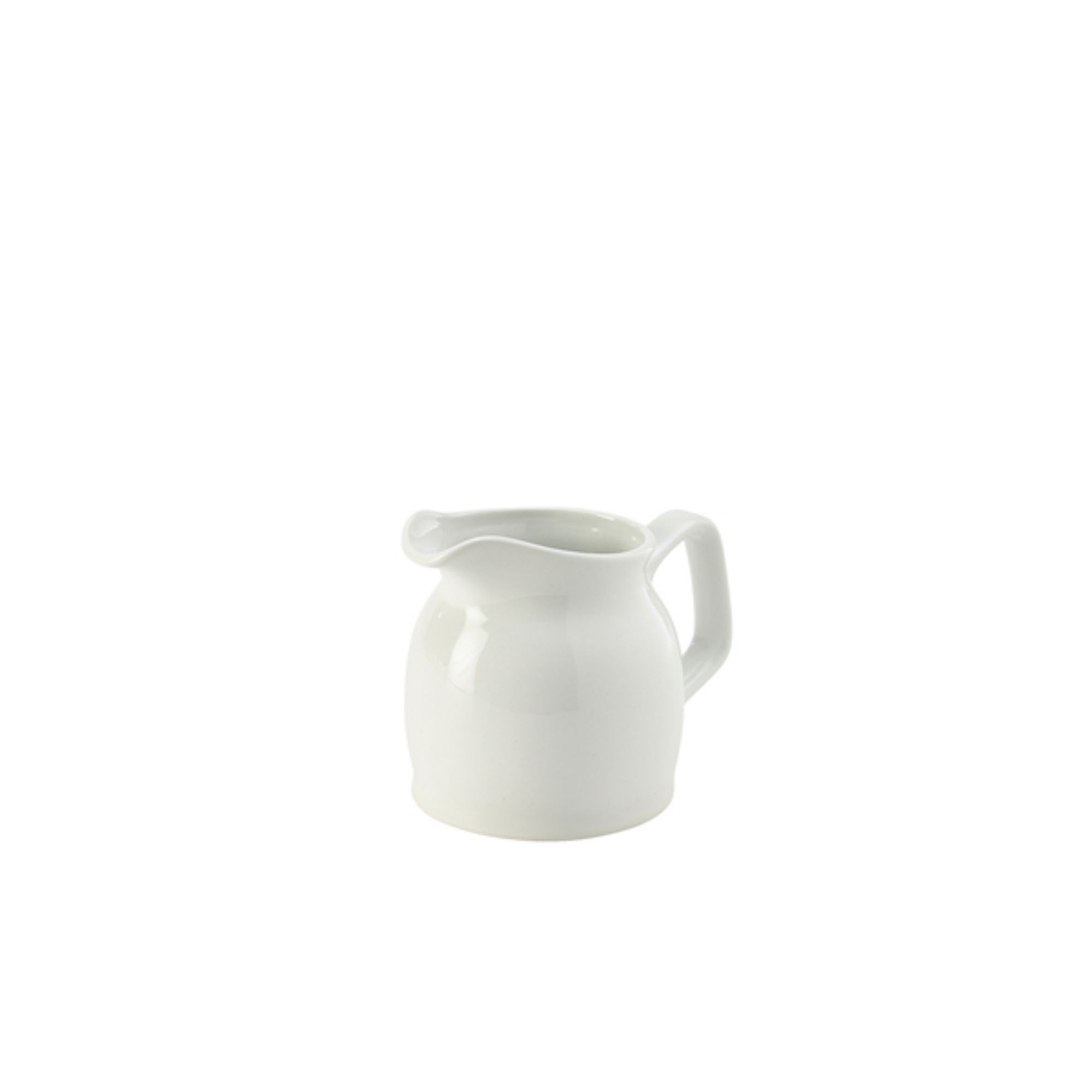 Picture of Genware Porcelain Jug 28cl/ 10oz - Pack of 6 - 372128