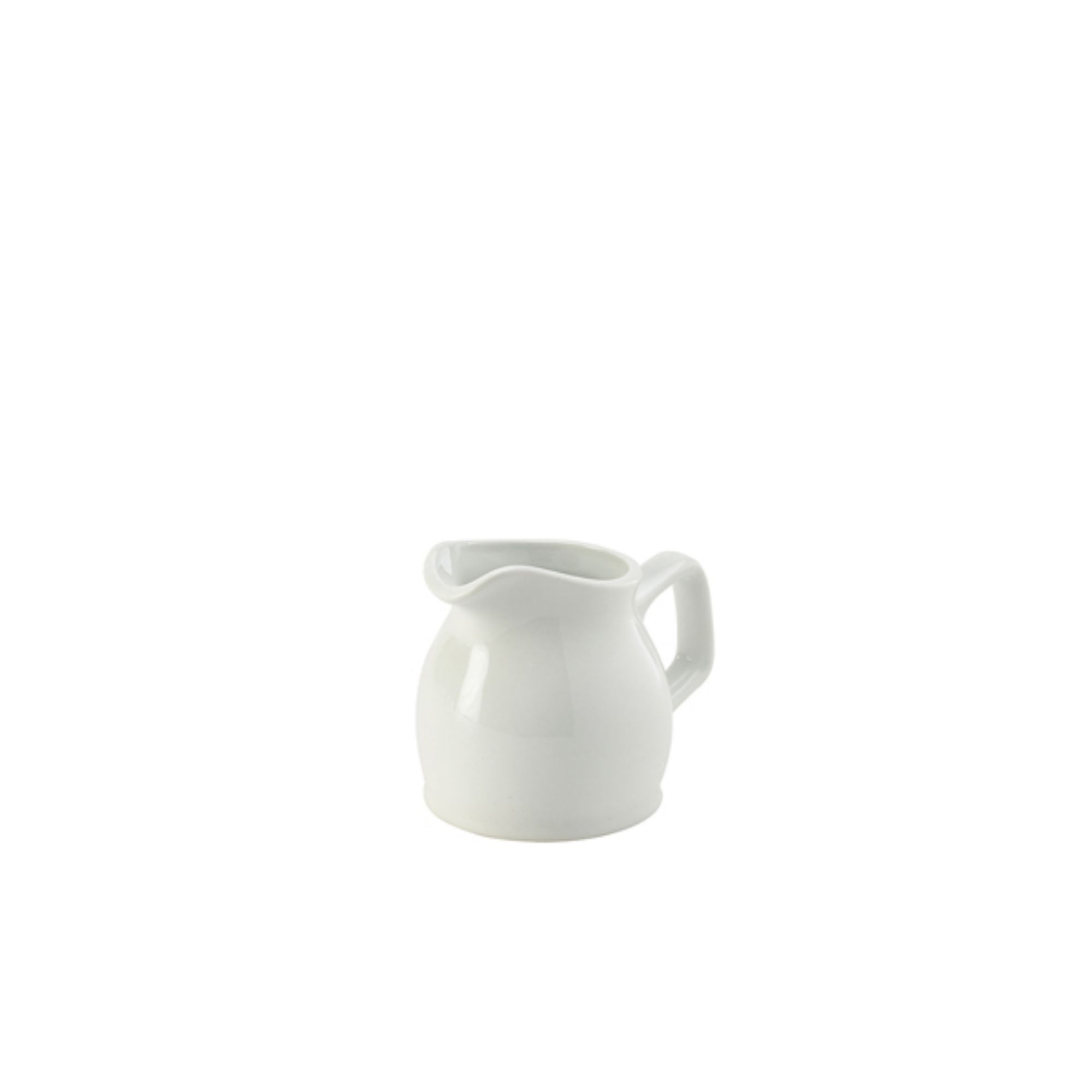 Picture of Genware Porcelain Jug 14cl/ 5oz - Pack of 6 - 372114