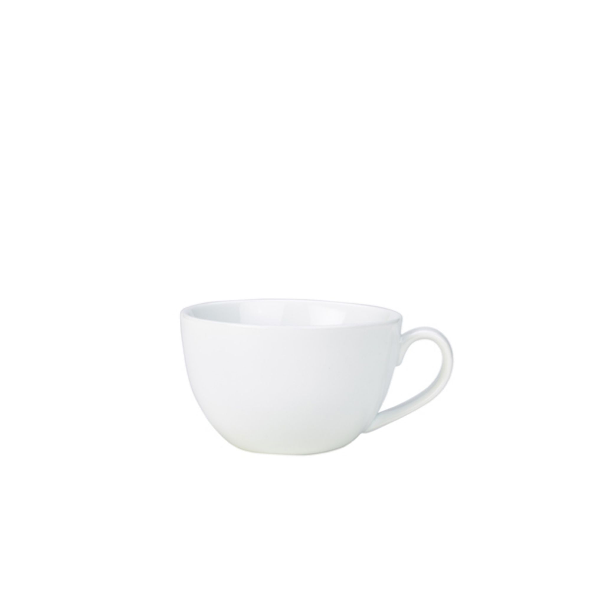 Picture of Genware Porcelain Bowl Shape Cup 20cl/ 7oz - Pack of 6 - 322120