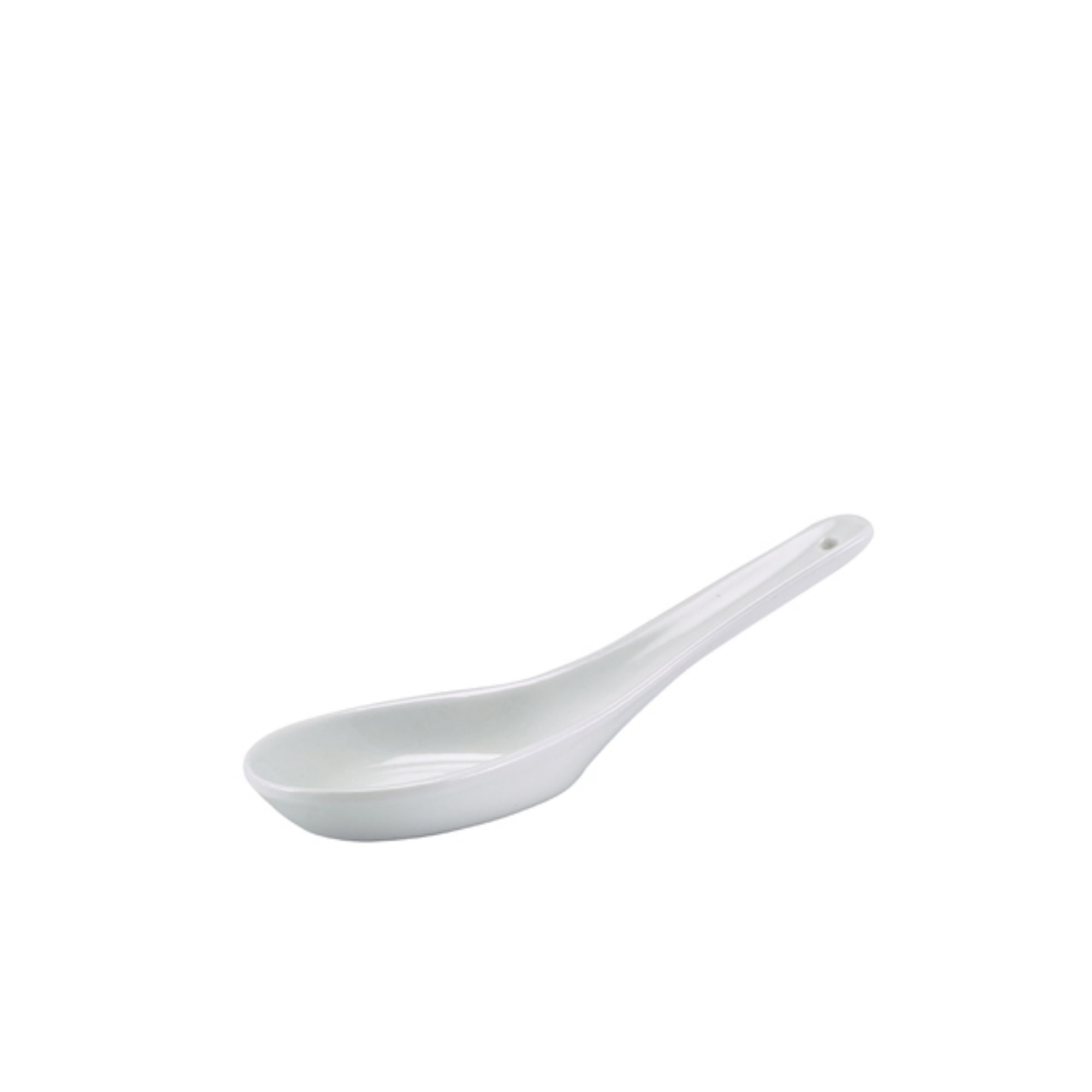 Picture of GenWare Porcelain Chinese Spoon - Pack of 12 - 290210