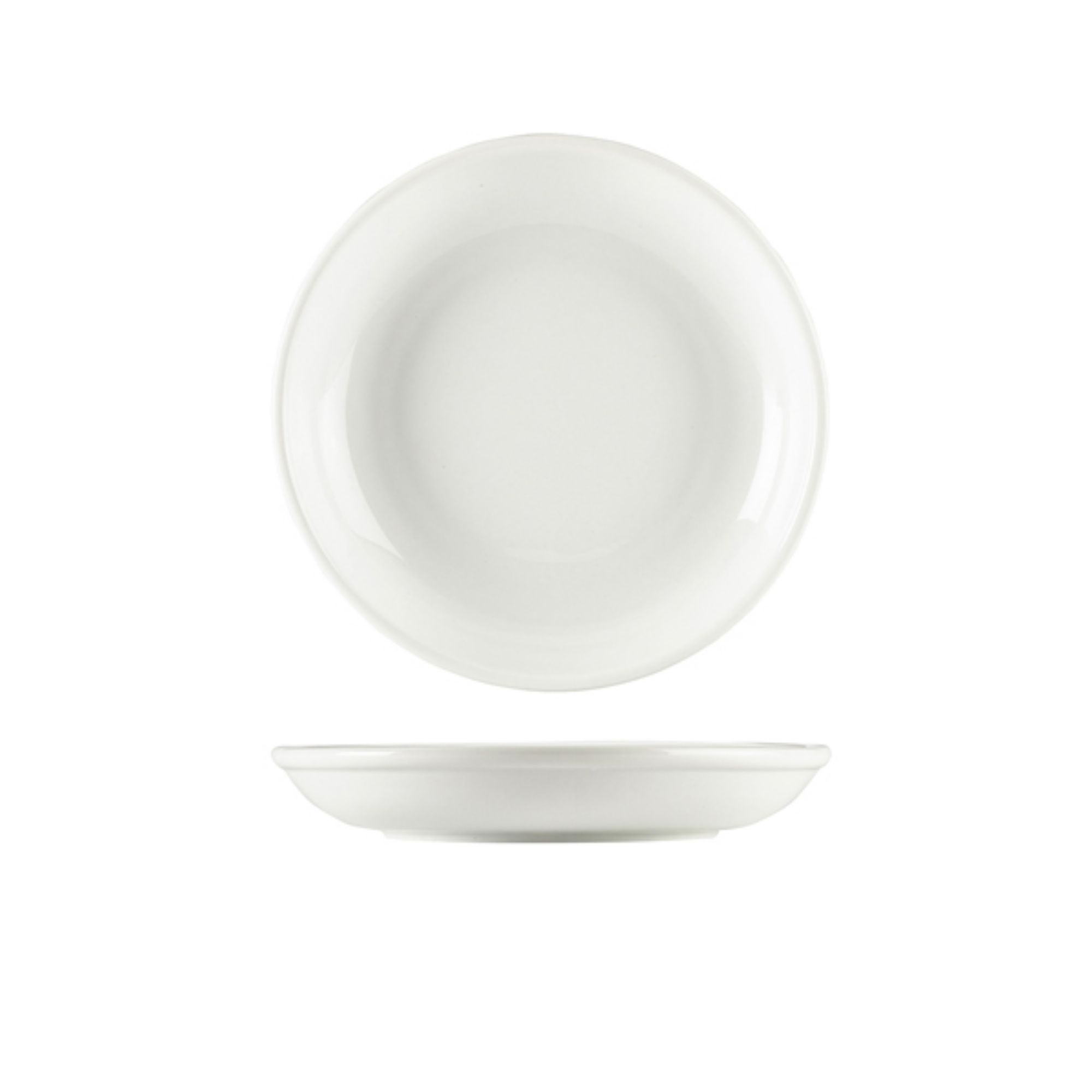 Picture of Genware Porcelain Couscous Plate 21cm/ 8.25" - Pack of 6 - 197621