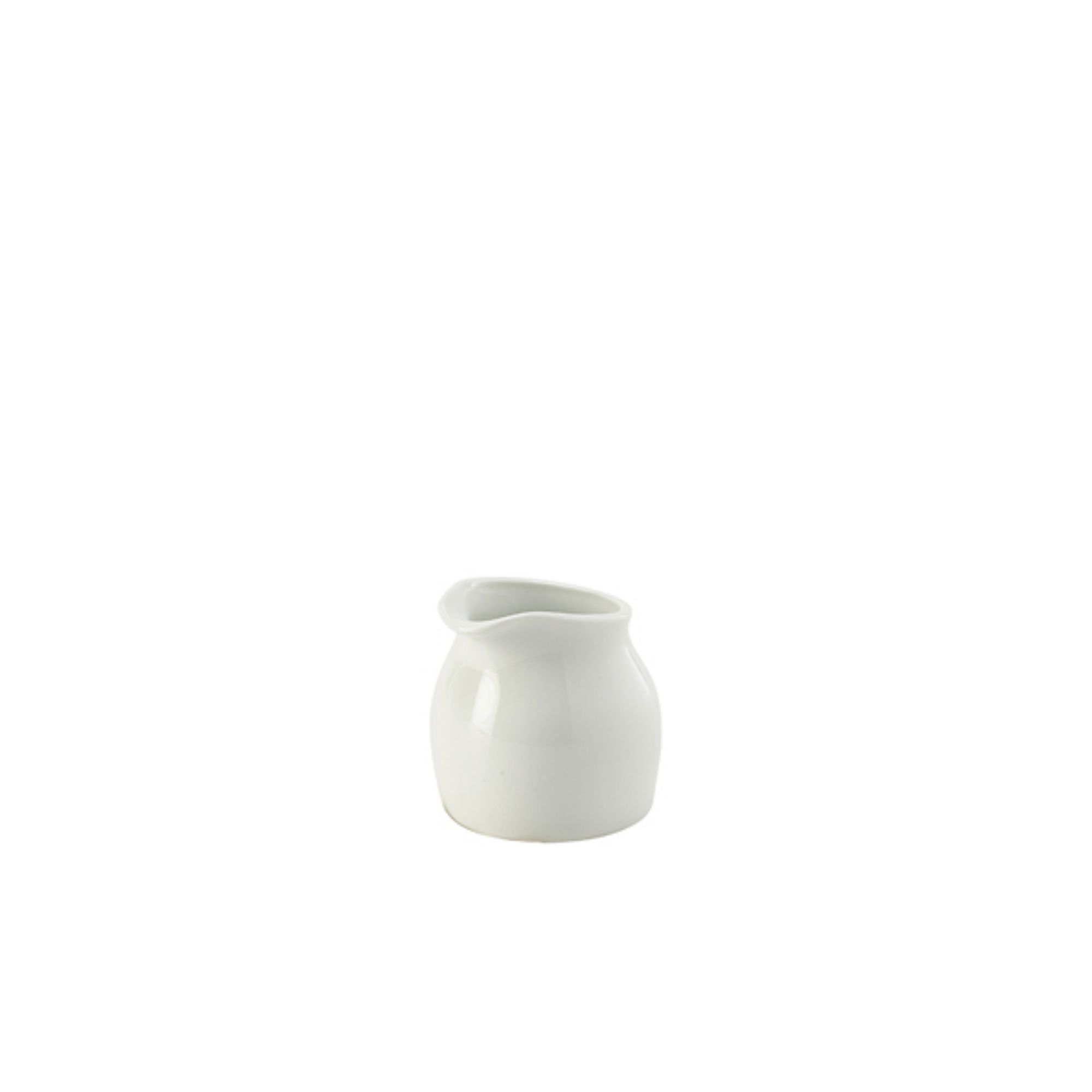 Picture of Genware Porcelain Cream Tot 3cl/ 1oz - Pack of 6 - 372103