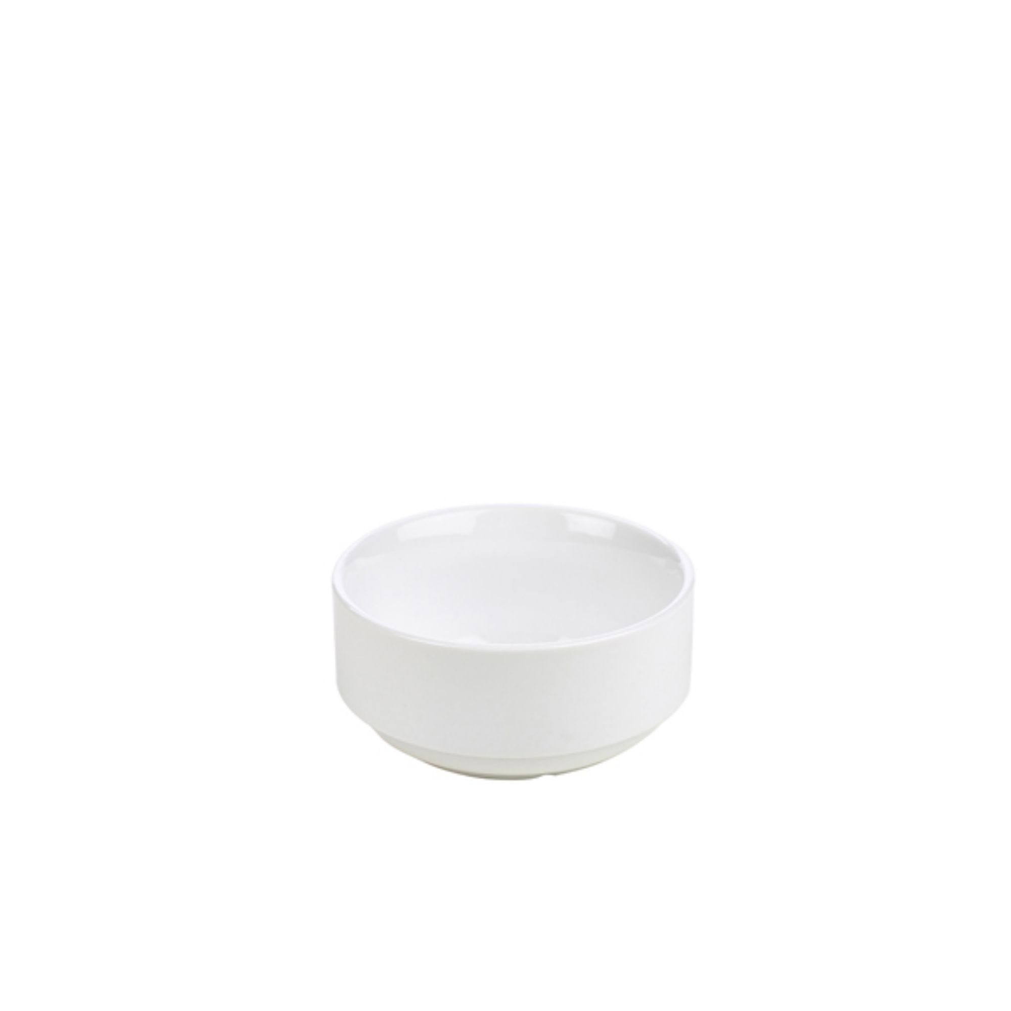 Picture of Genware Porcelain Unhandled Soup Bowl 25cl/ 8.75oz - Pack of 6 - 360210
