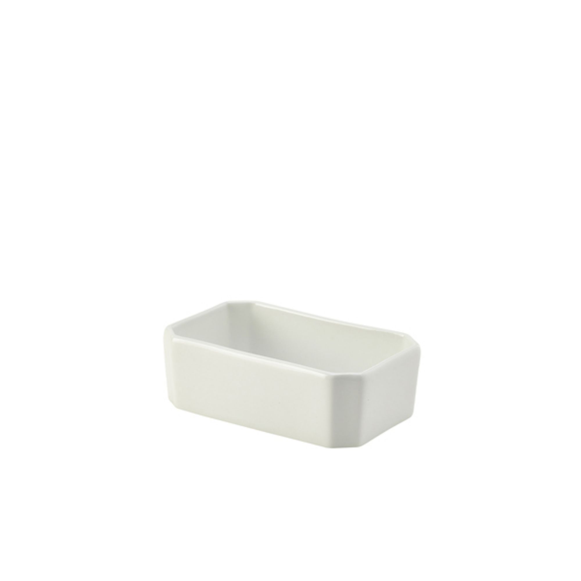 Picture of Genware Porcelain Sugar Packet Holder 12 x 7cm/ 4.75 x 2.75" - Pack of 6 - 302111