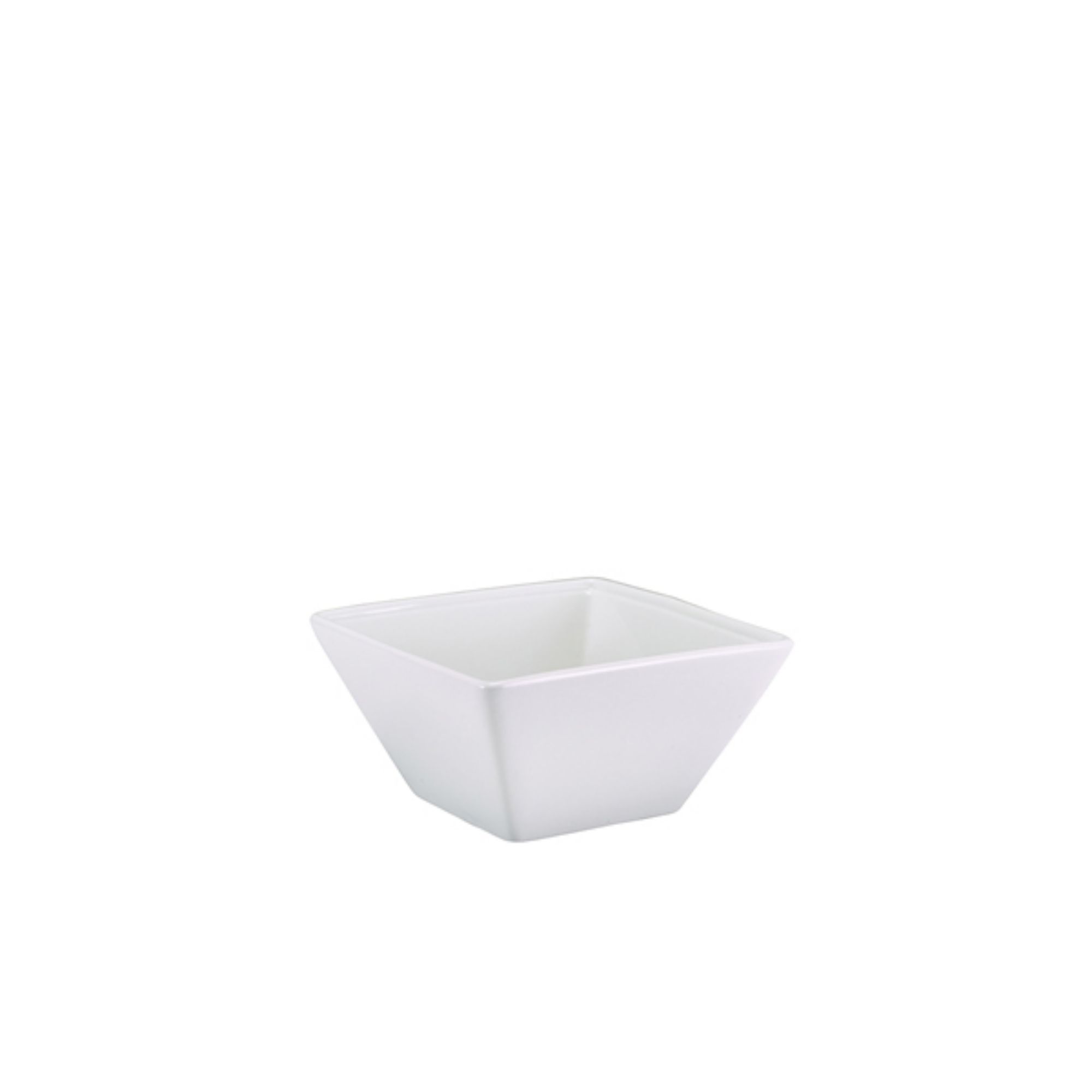 Picture of GenWare Porcelain Square Bowl 12.8cm/ 5" - Pack of 6 - 357013