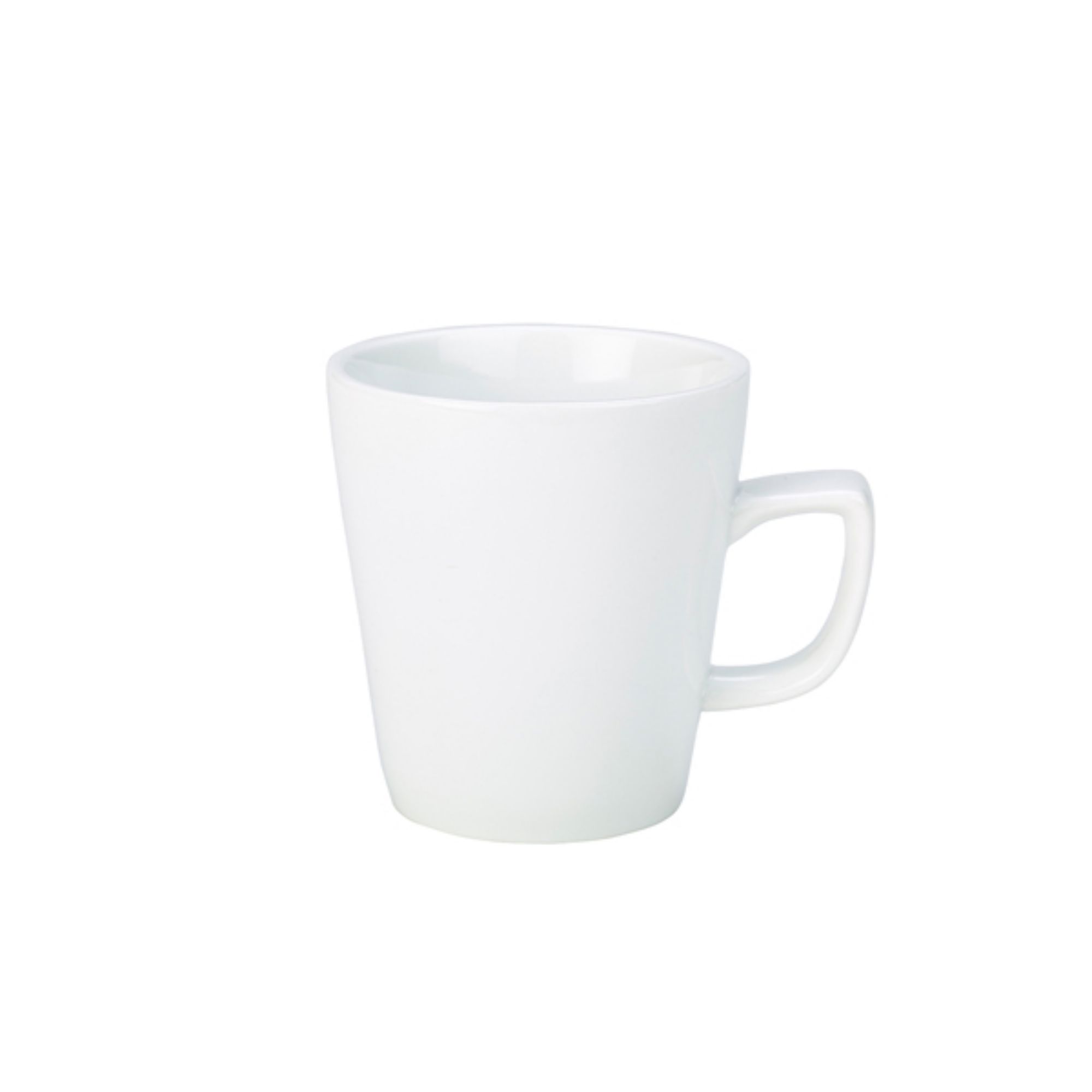 Picture of Genware Porcelain Compact Latte Mug 28.4cl/ 10oz - Pack of 6 - 322131