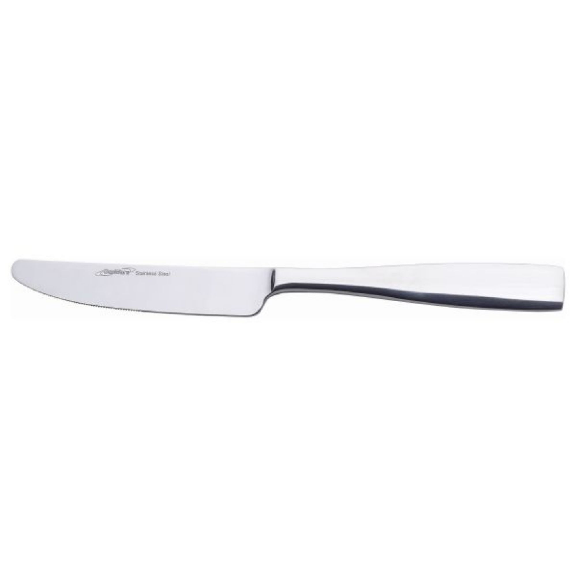 Picture of Genware Square Dessert Knife 18/0 (Dozen) - DK-SQ