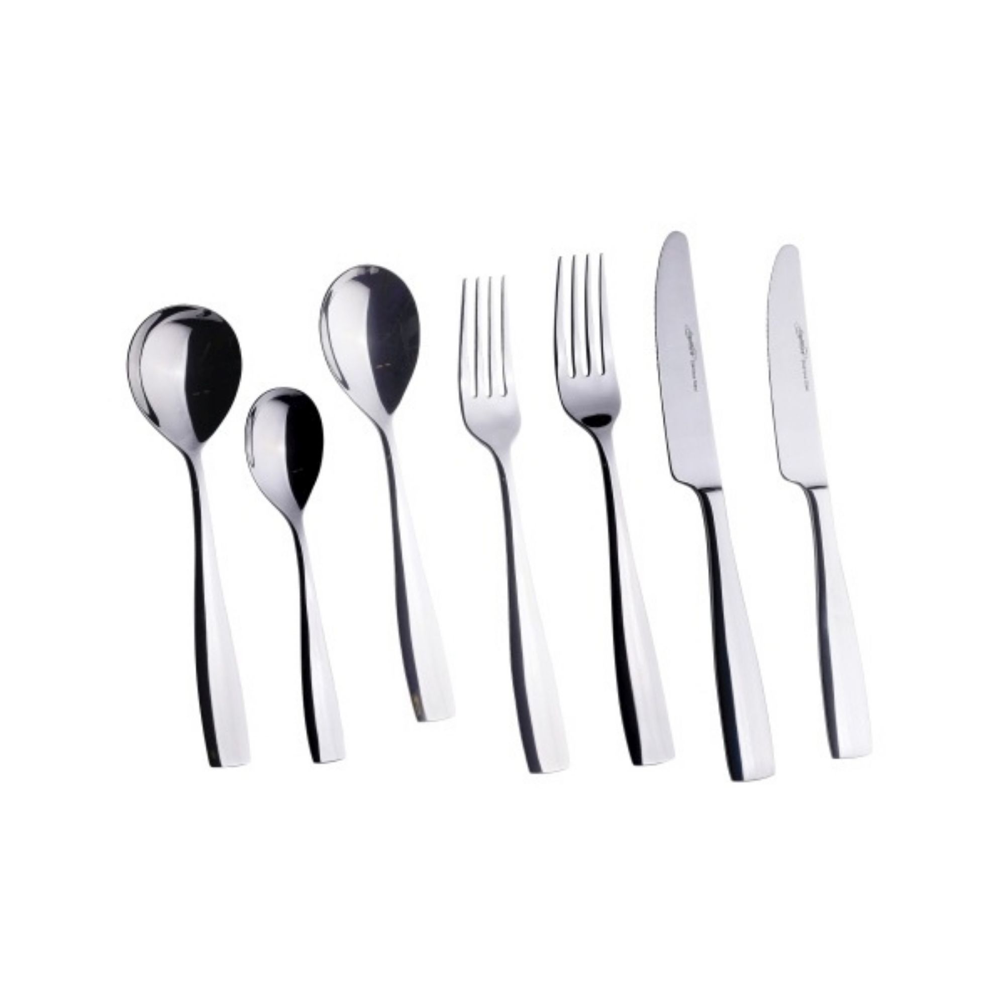 Picture of Square Pattern 7Pcs Sample Cutlery Set - 7PCS-SQUARE