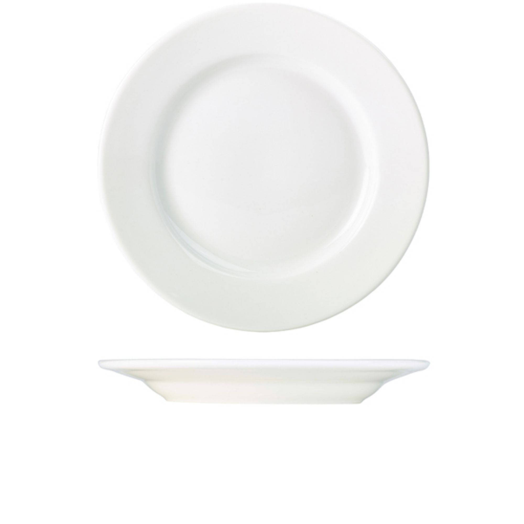 Picture of Genware Porcelain Classic Winged Plate 31cm/ 12.25" - Pack of 6 - 160631