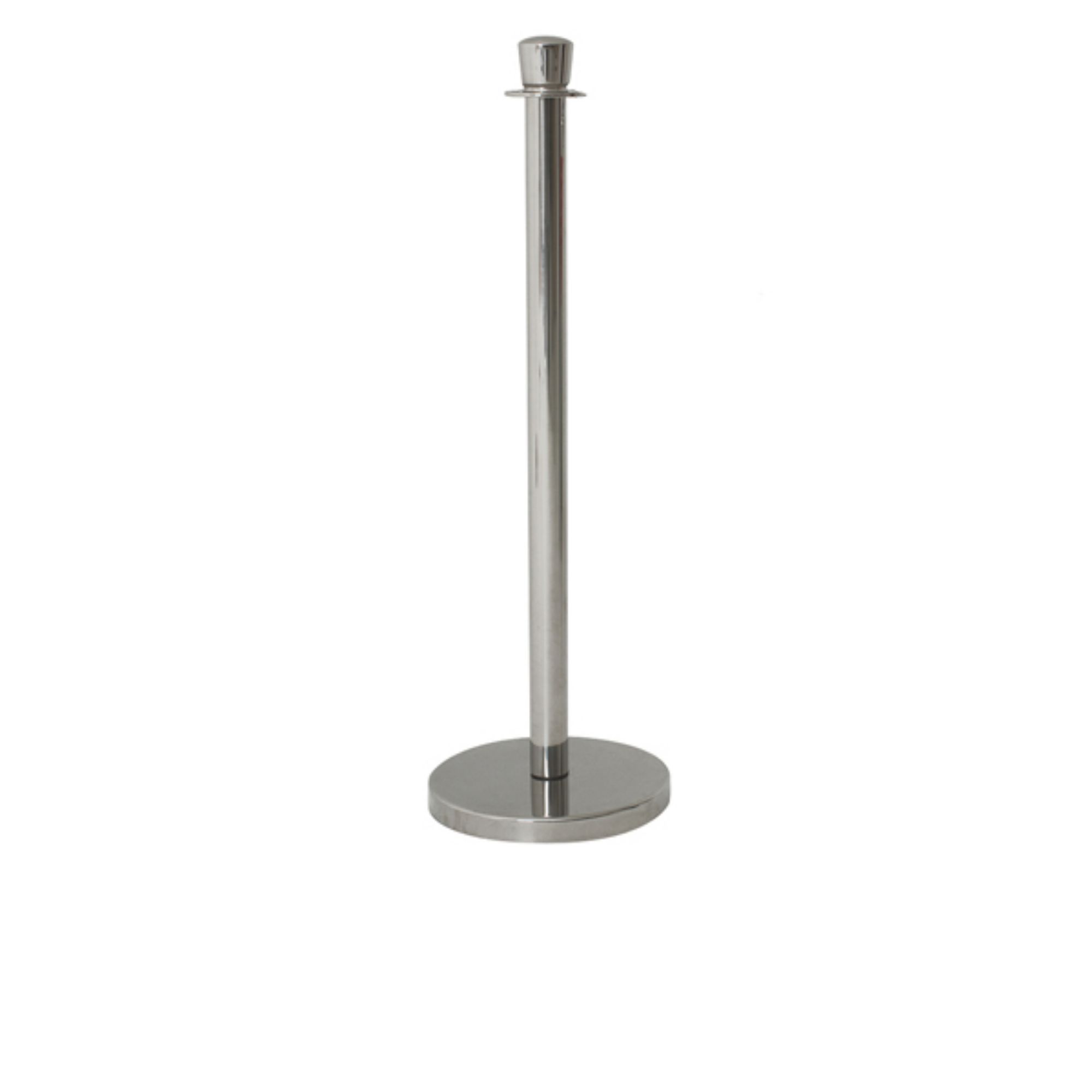 Picture of Genware Stainless Steel Barrier Post - Pack of 2 - BP-RPE