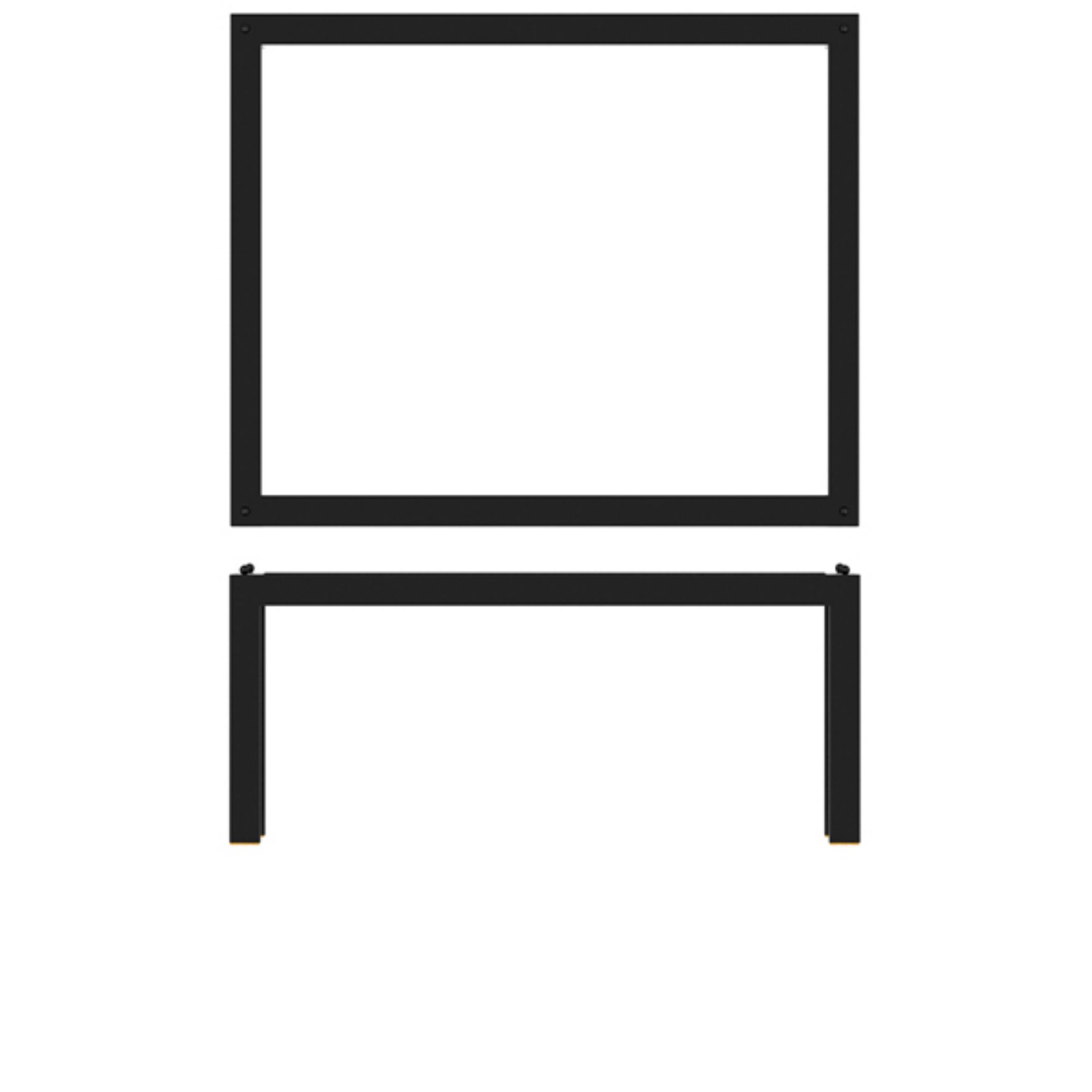 Picture of Black Luxor Metal GN 1/2 Riser 32.5 x 26.5 x 17cm - LX121702