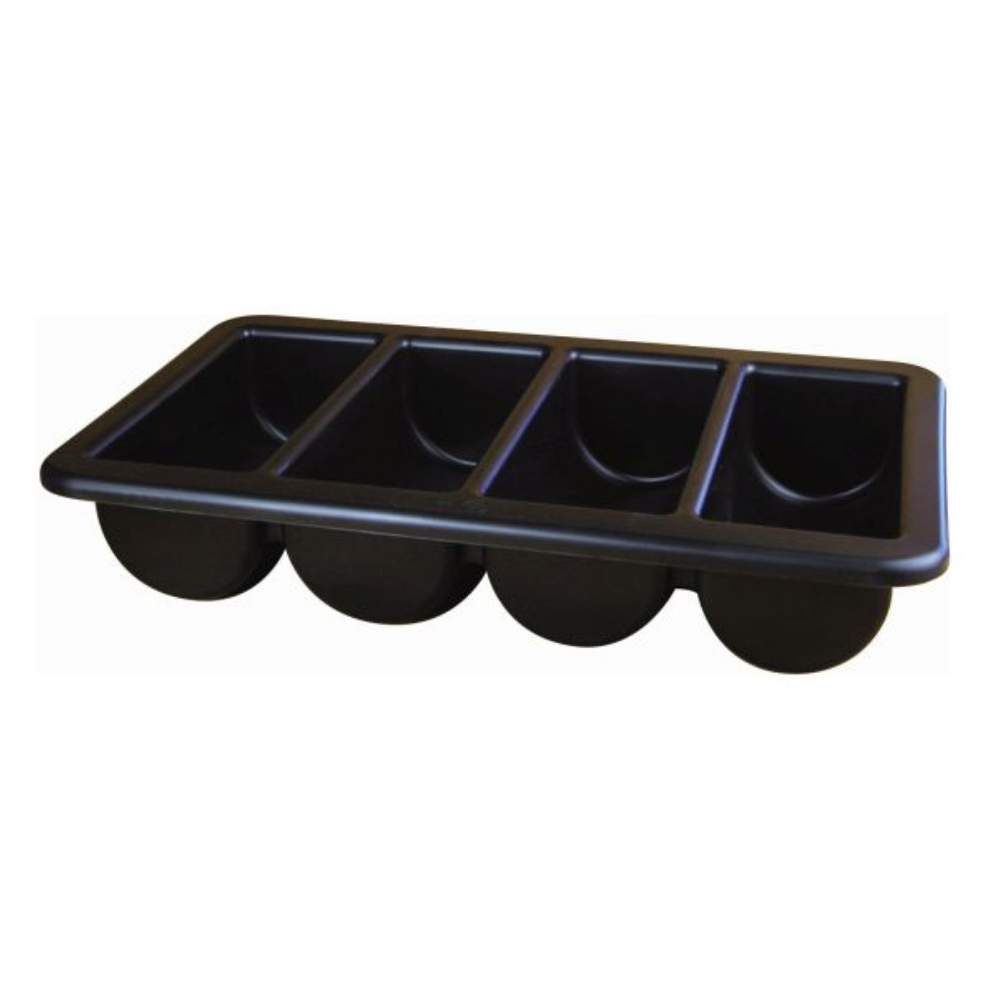 Picture of Cutlery Tray/Box 1/1 Black 13" X 21" - CB1-1-BLK