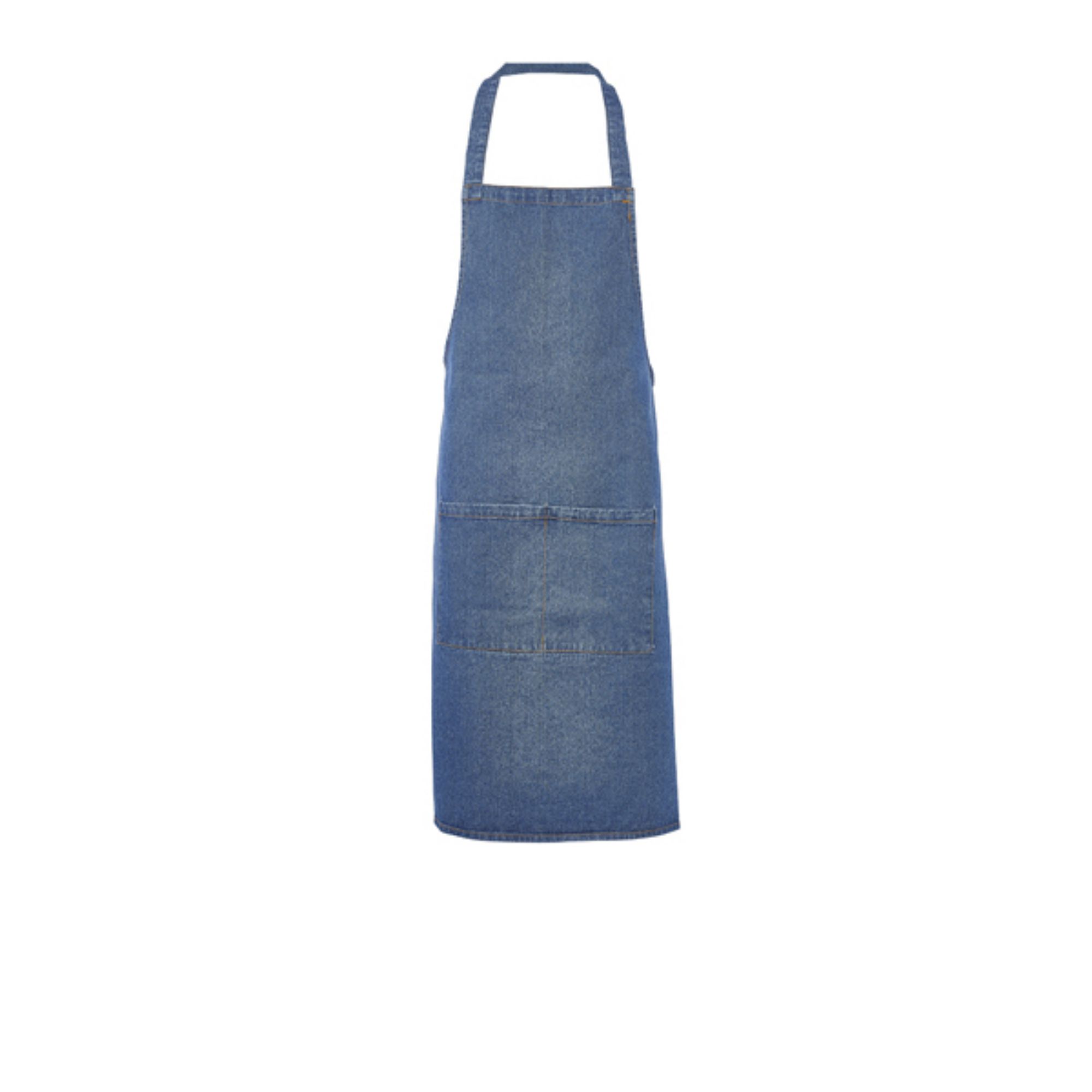 Picture of Washed Denim Bib Apron 70 x 90cm - NA23