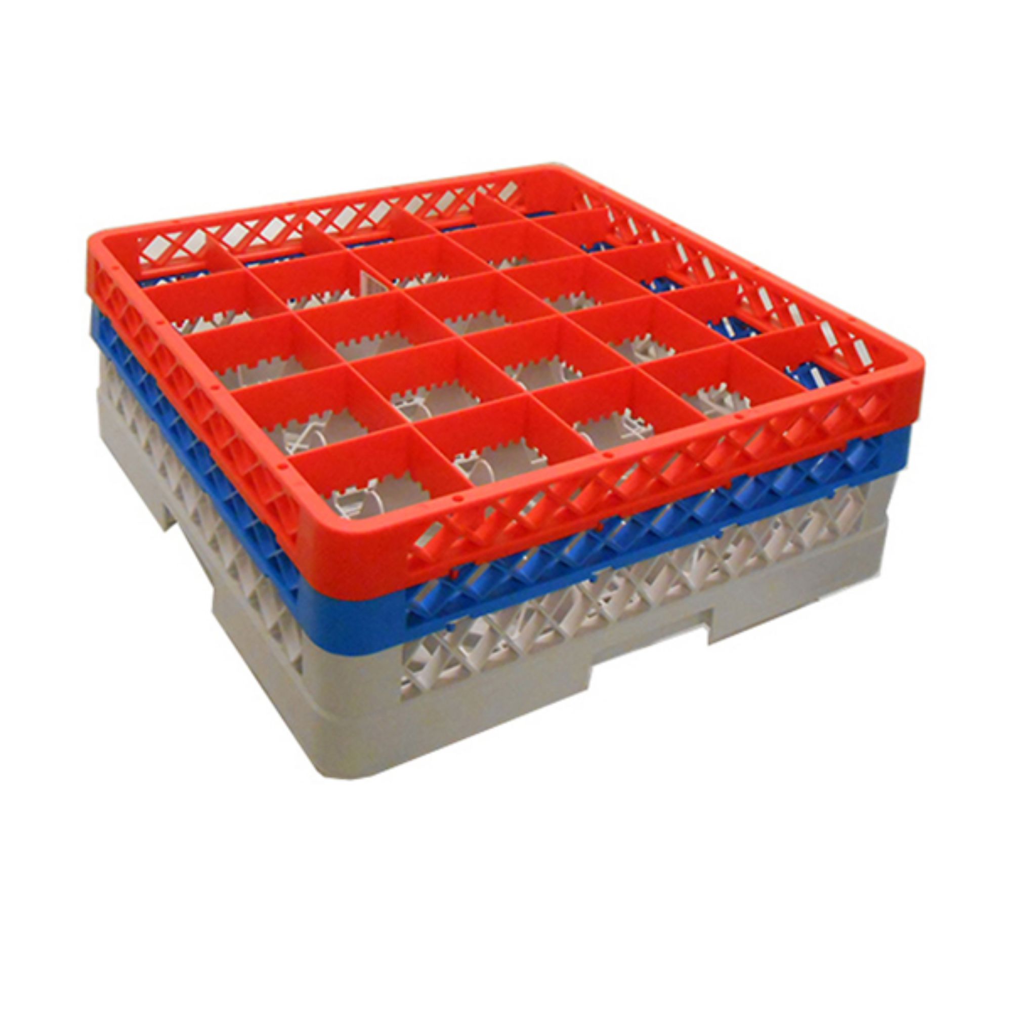 Picture of Genware 25 Comp Glass Rack With 2 Extenders - GR25-2