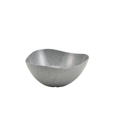 Picture of GenWare Melamine Grey Granite Triangular Buffet Bowl 28cm