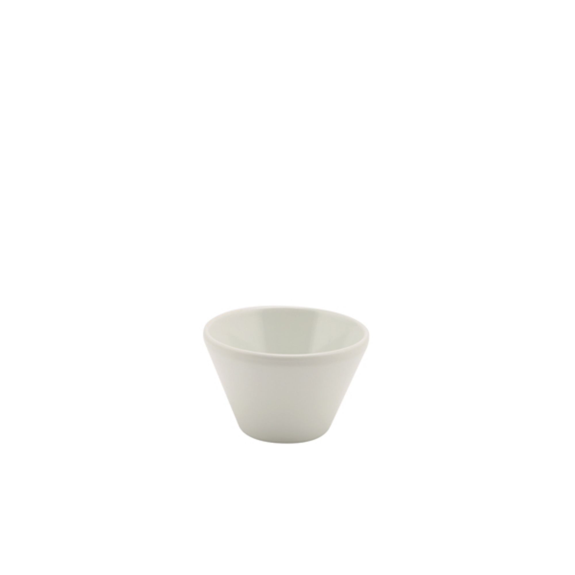 Picture of GenWare Melamine White Conical Buffet Bowl 8.5cm - MELCB-10