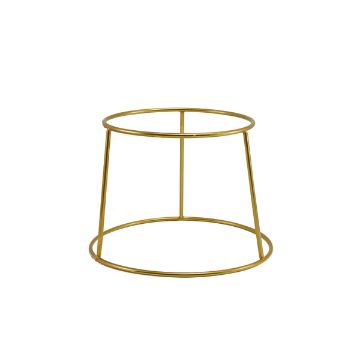 Picture of GenWare Gold Anti-Slip Round Buffet Riser 18cm