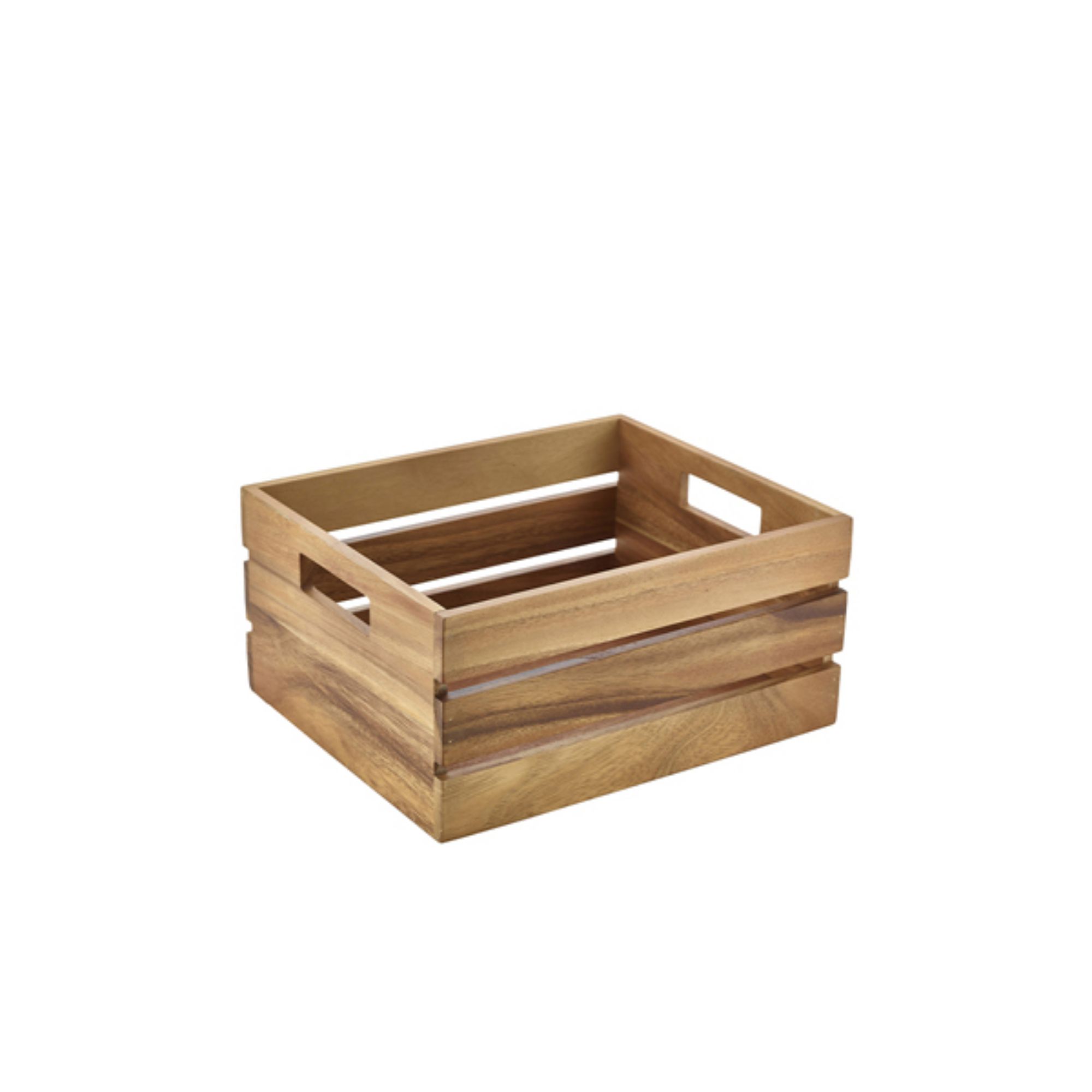 Picture of Genware Acacia Wood Box/Riser GN 1/2 - RSR-W3226