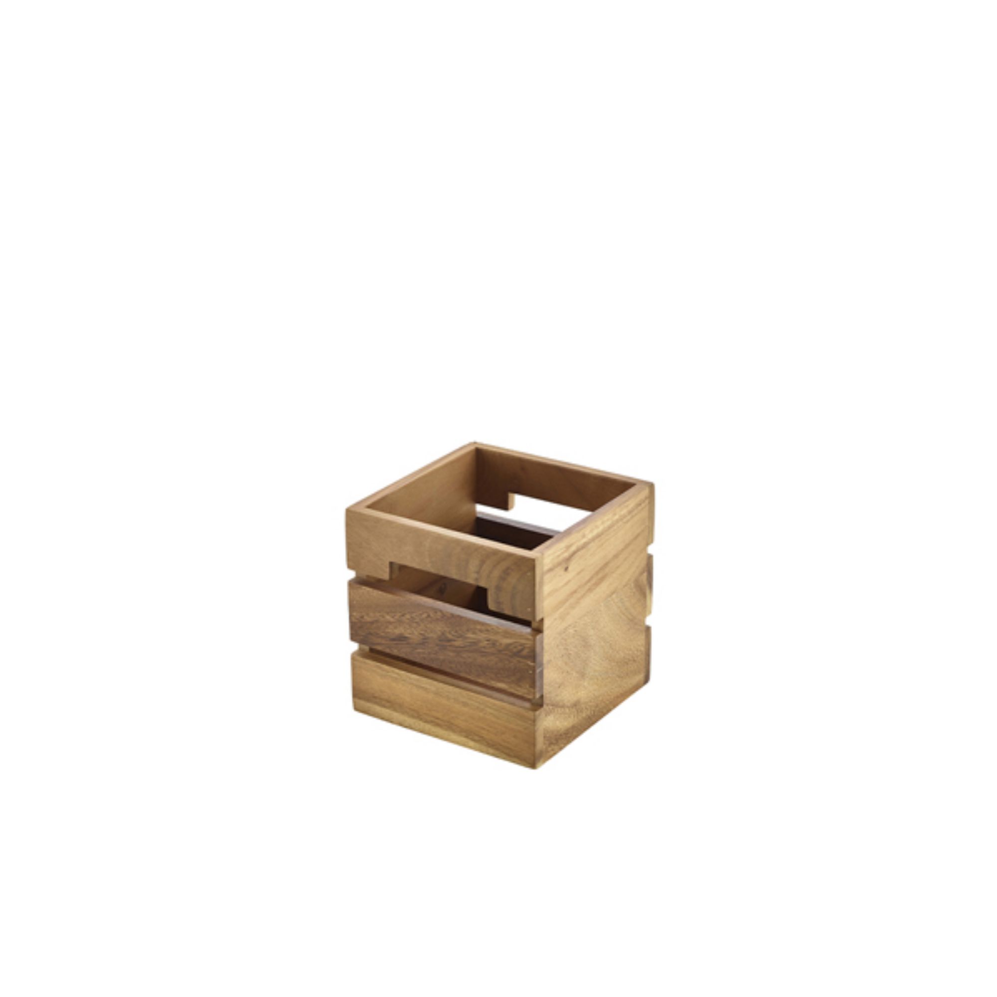 Picture of Genware Acacia Wood Box/ Riser 15cm - RSR-W1515