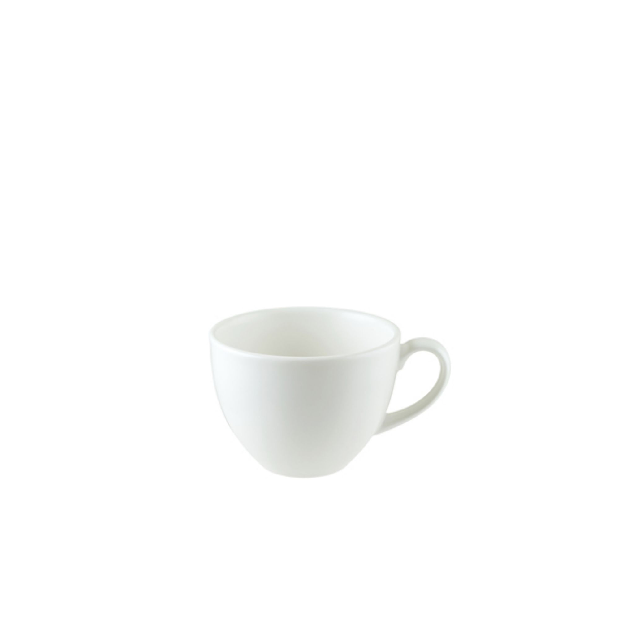 Picture of Matt White Rita Coffee Cup 23cl - Pack of 6 - MT-RIT01CF