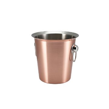 Picture of GenWare Copper Plated Wine Bucket With Ring Handles