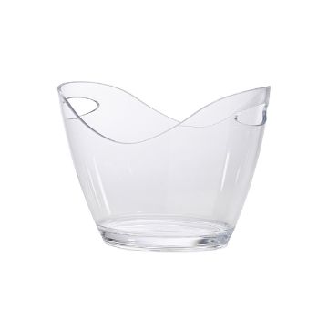 Picture of Clear Plastic Champagne/Wine Bucket Small