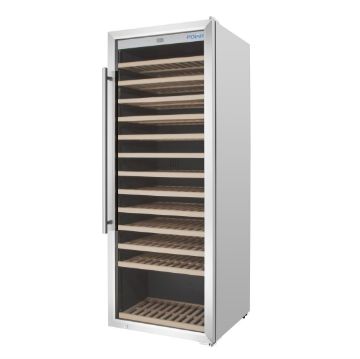 Picture of Polar G-Series Single Zone Wine Fridge Stainless Steel 126 bottles