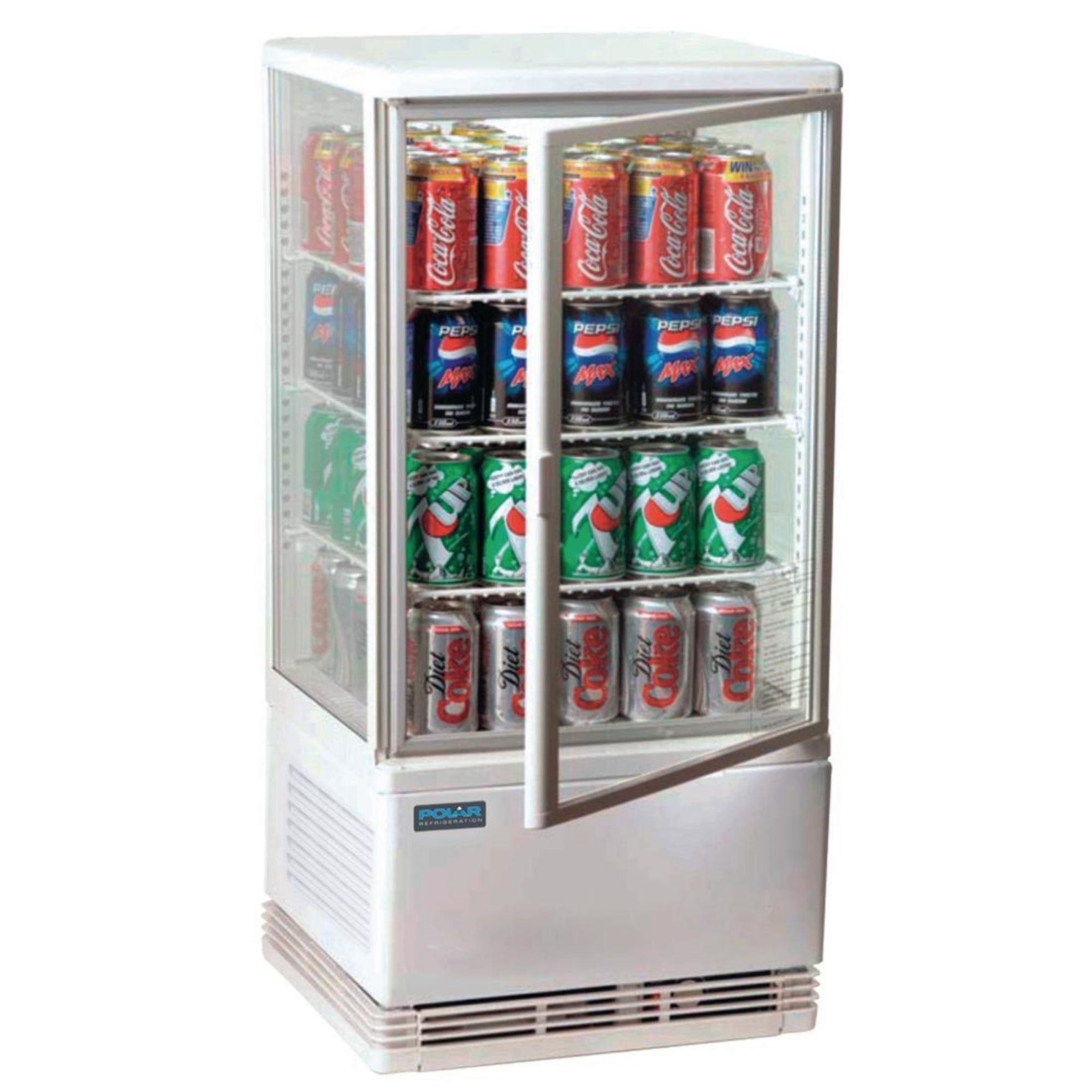 Picture of Polar C-Series Energy Efficient Display Fridge White 68Ltr - CX578