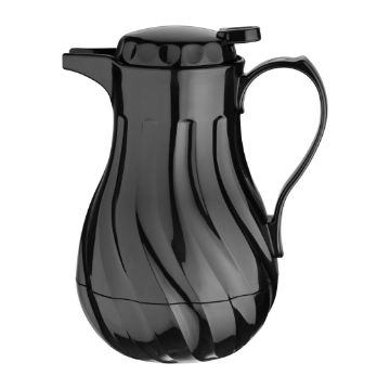 Picture of Olympia Insulated Swirl Jug Black 500ml