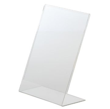Picture of Slanted Acrylic Menu Holder A5