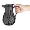 Picture of Olympia Insulated Swirl Jug Black 500ml - CH116