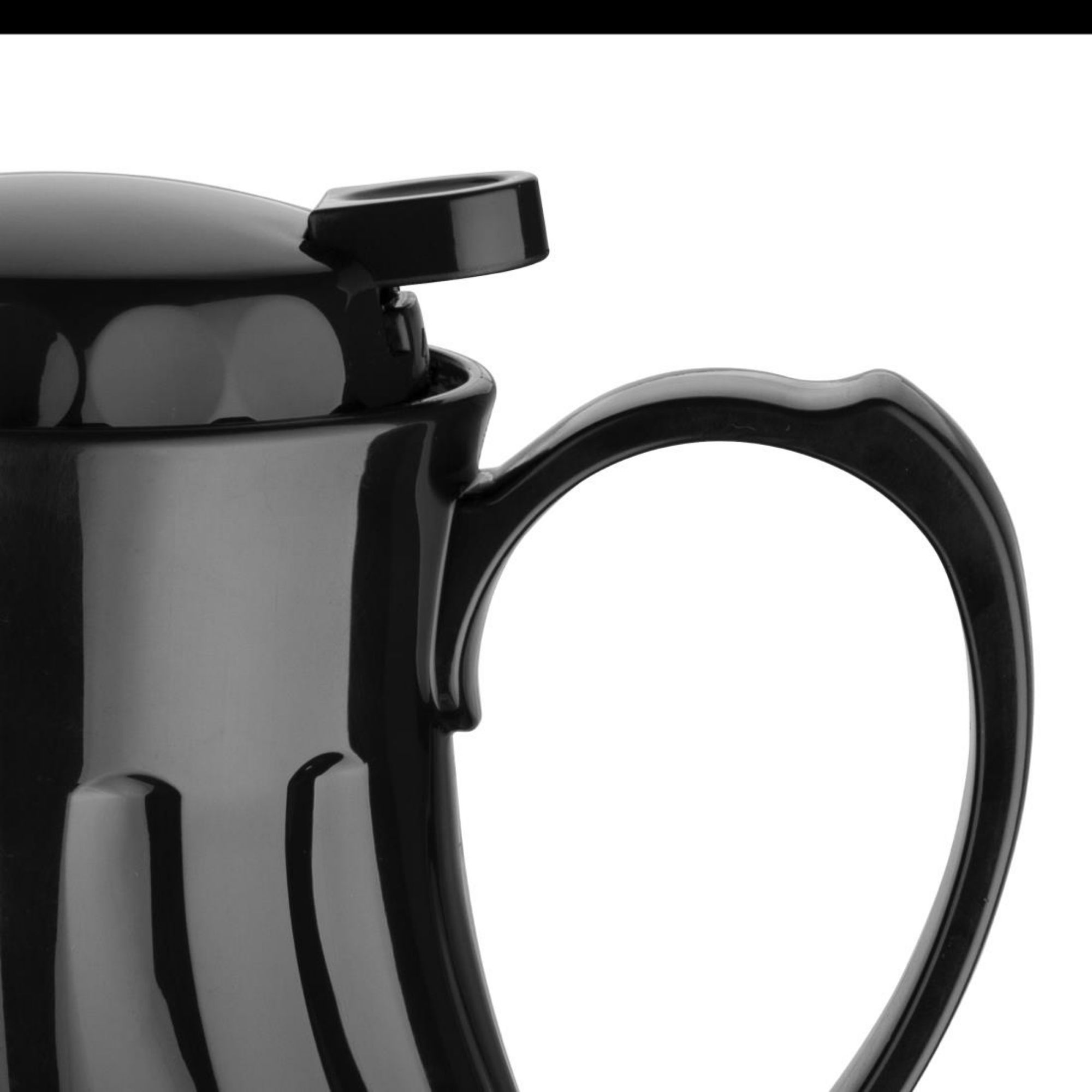Picture of Olympia Insulated Swirl Jug Black 500ml
