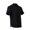 Picture of Southside Harlem Short Sleeve Chef Jacket Black Size M - BA115-M