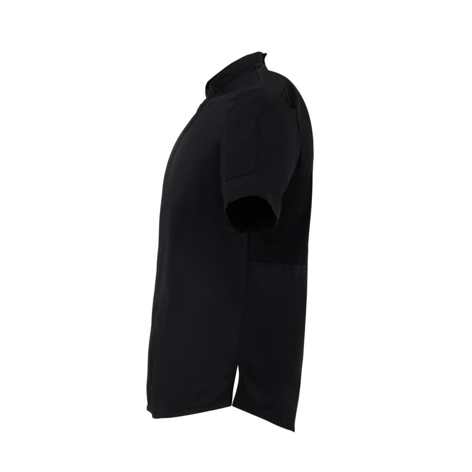 Picture of Southside Harlem Short Sleeve Chef Jacket Black Size M