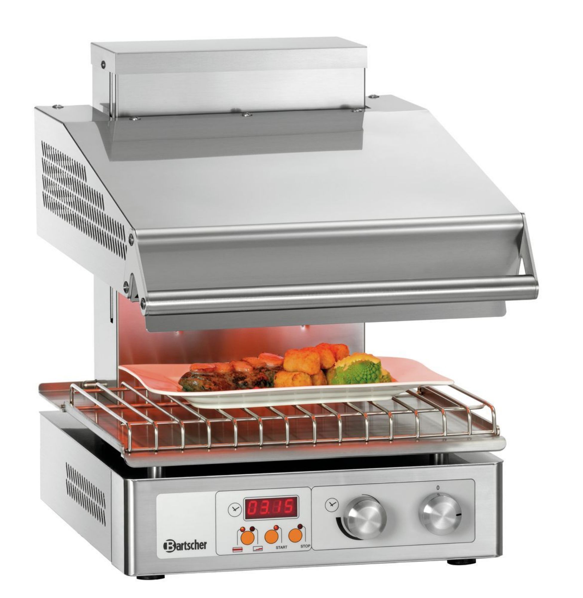 Picture of Bartscher Hi-Light-Lift-Salamander 400-2Z