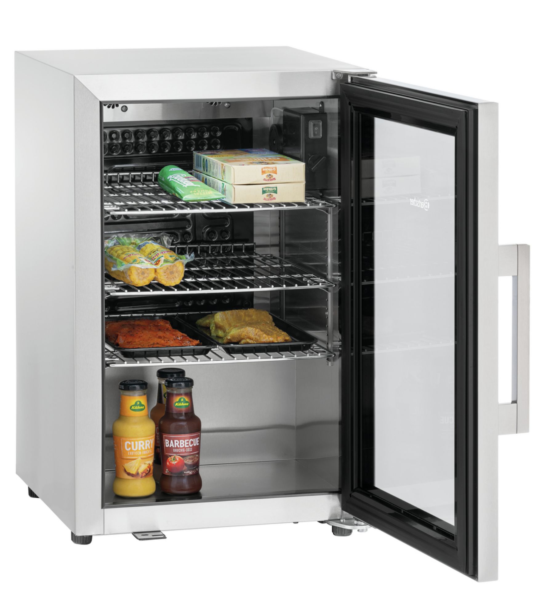 Picture of Bartscher Glass-doored refrigerator GTK3-121