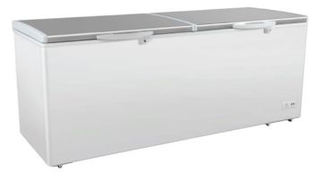 Picture of Unifrost CF601 Chest Freezer Stainless Steel Split LID 561LTR 6 Rollers