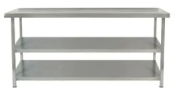 Picture of Parry TAB2 - Stainless Steel Tables With Two Undershelf 900 x 1200 x 700