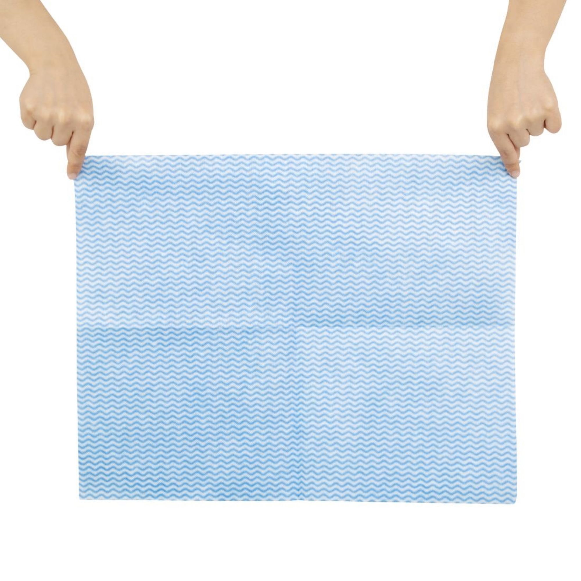 Picture of Jantex Heavy Duty Non-Woven Cloths Blue (25 pack)