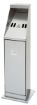 Picture of Standing ashtray, silver - 860002