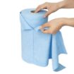 Picture of Nisbets Essentials Blue Micro Fibre Cloth 300x300mm - Roll of 50 tear-off sheets - HA817