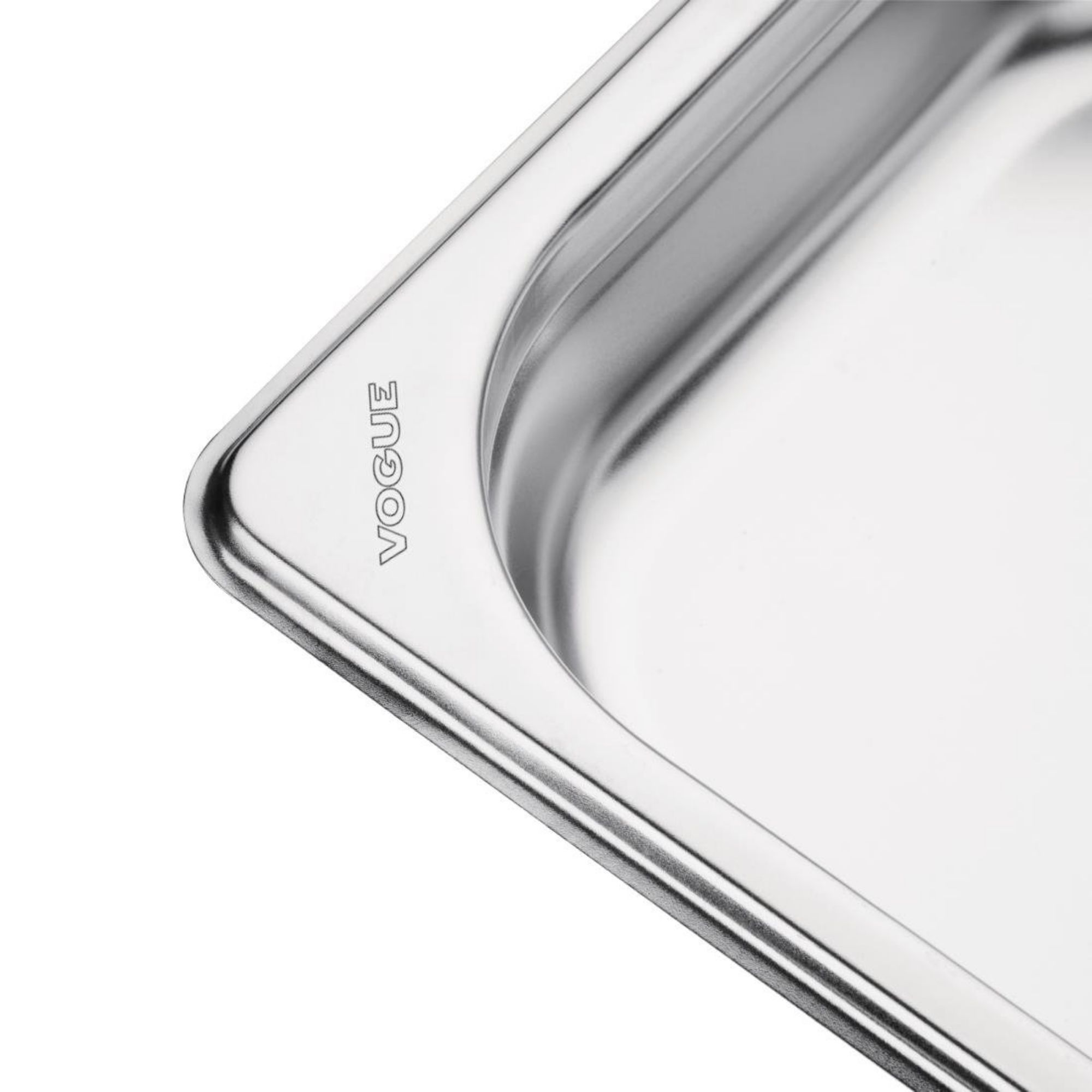 Picture of Vogue Stainless Steel 1/3 Gastronorm Tray 40mm