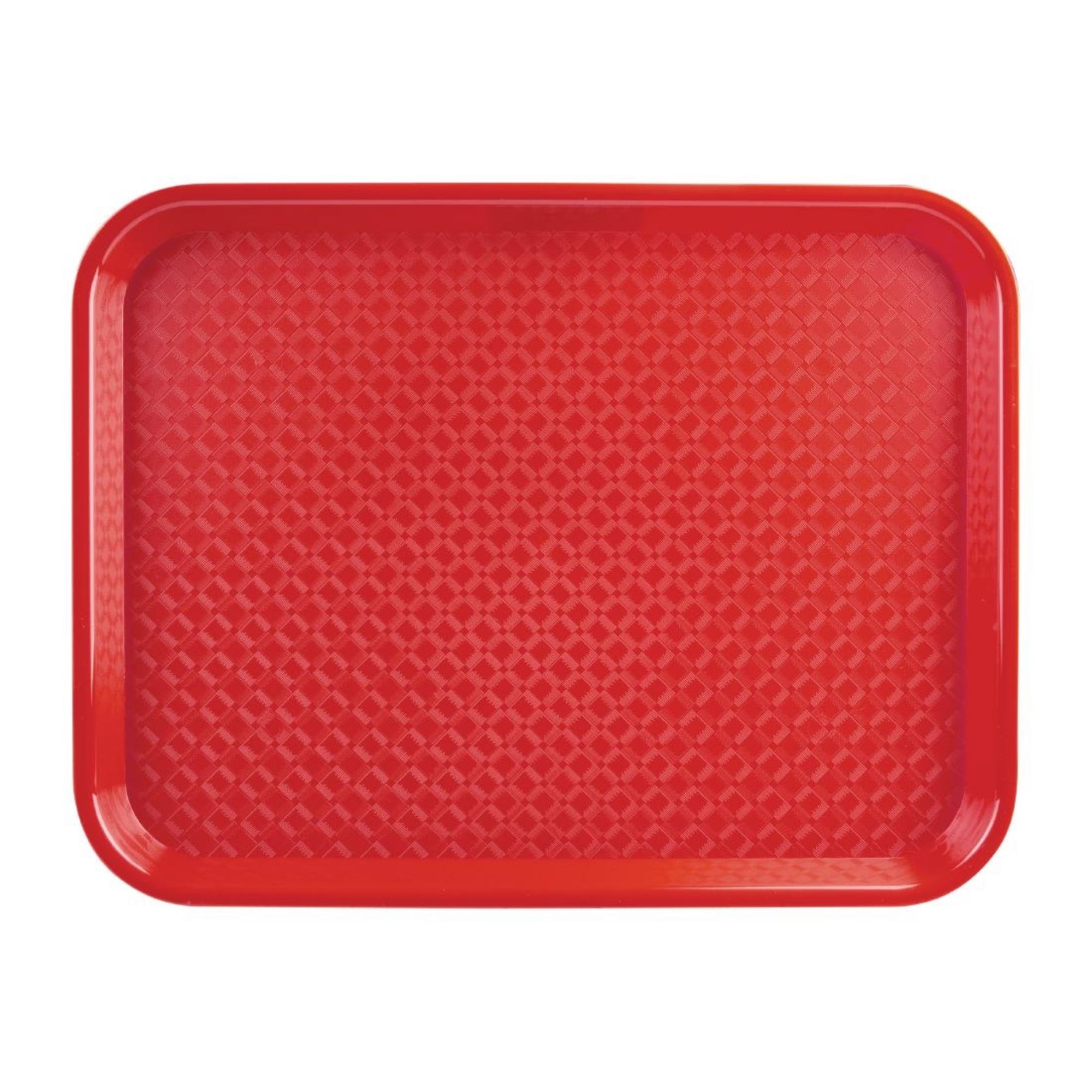 Picture of Olympia Kristallon Polypropylene Fast Food Tray Red Large 450mm - P510