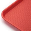 Picture of Olympia Kristallon Polypropylene Fast Food Tray Red Large 450mm - P510