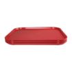Picture of Olympia Kristallon Polypropylene Fast Food Tray Red Large 450mm - P510