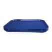Picture of Olympia Kristallon Polypropylene Fast Food Tray Blue Large 450mm - P512